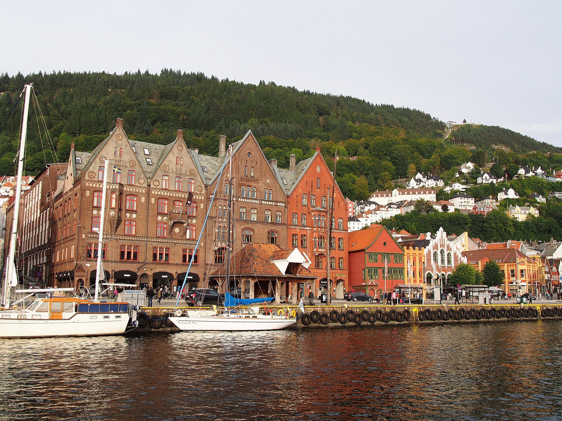 Bergen — Landgang-Panorama
