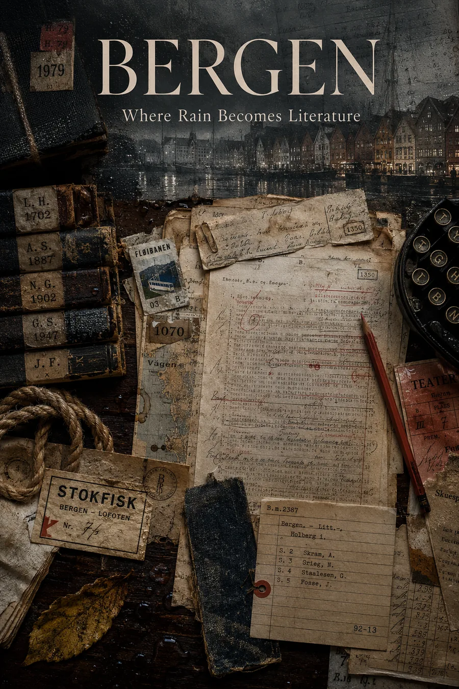 Bergen Literatur-Collage · Amalie Skram, Hellemyrsfolket und die Stimmen der Stadt