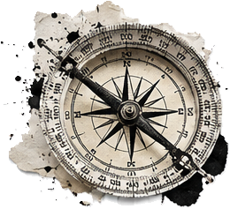 Historische Kompassrose