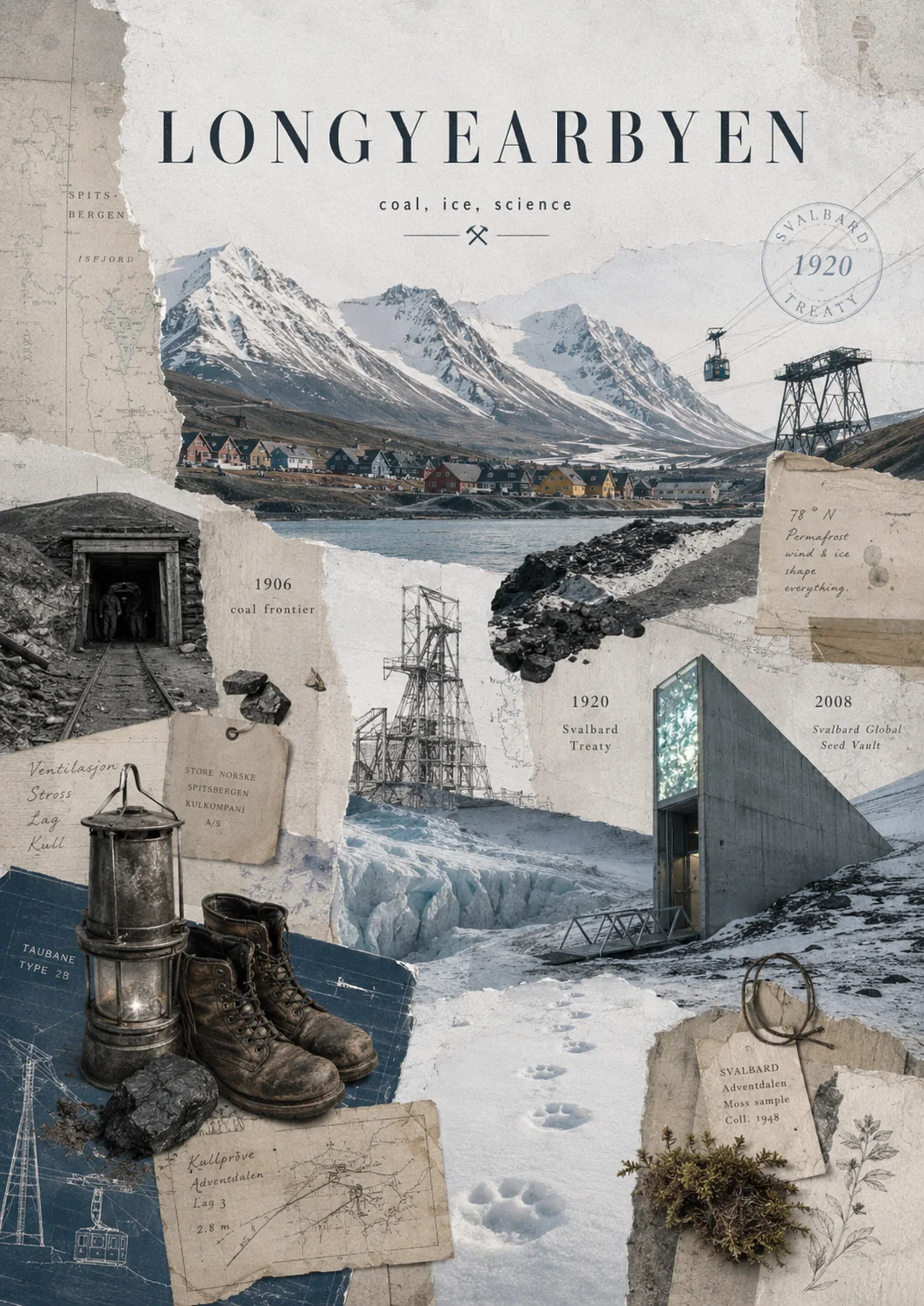 Longyearbyen / Svalbard Archiv-Motiv